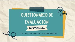 Ultimo Video Prefacultativo  Cuestionario de Evaluacion [upl. by Lseil]