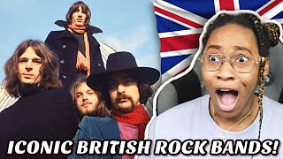 AMERICAN REACTS TO GREATEST BRITISH ROCK BANDS amp SONGS OF ALL TIME [upl. by Durwyn842]