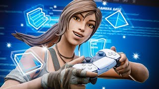 NEW BEST Controller SETTINGS in Fortnite Chapter 5 PS4PS5XboxPC [upl. by Aihsiym]