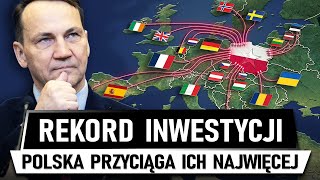 Świat STAWIA na POLSKĘ  Rekordowe inwestycje zagraniczne [upl. by Rogergcam321]