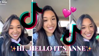 “Hi Hello It’s Anne” Part 1  TikTok Compliation [upl. by Tlok248]