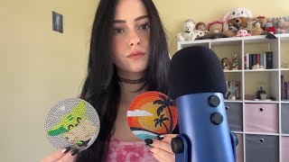 ASMR whisper ramble story time amp trigger boards 🏝️ [upl. by Calandra]