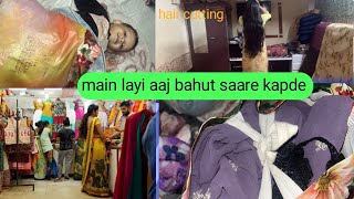 Main layi bahut saare Kapde🫠 Gulfeshan Parveen vlog [upl. by Gensmer]