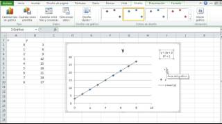 Regresión lineal simple en Excel [upl. by Sualakcin6]