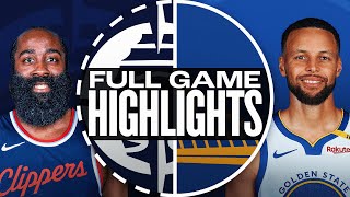 CLIPPERS at WARRIORS  FULL GAME HIGHLIGHTS  October 27 2024 [upl. by Otrebireh]