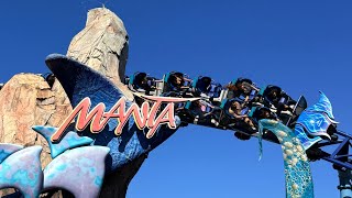 Manta at SeaWorld San Diego Front Row POV • 4K 60fps [upl. by Saravat914]