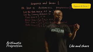 SS2  Sequence and series  Nth term of arithmetic progression  Introduction [upl. by Rfinnej]