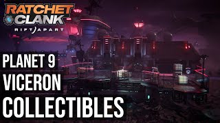 All Collectbiles  Planet 9  Viceron  Ratchet amp Clank Rift Apart [upl. by Chasse]