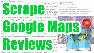 NoCode Google Maps API Reviews Scraping with SerpApi [upl. by Ahsaten]