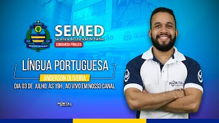 CONCURSO SEMED PALMAS LÍNGUA PORTUGUESA [upl. by Carling524]