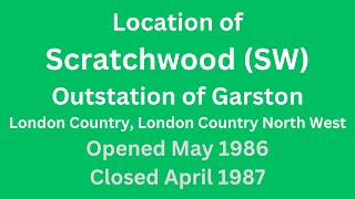 Location of Scratchwood SW  outstation of Garston [upl. by Alex733]