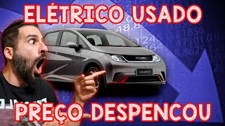 PREÇO DE CARRO ELÉTRICO USADO DESPENCOU MAIS DE METADE DE DESCONTO ENTENDA [upl. by Ysor825]