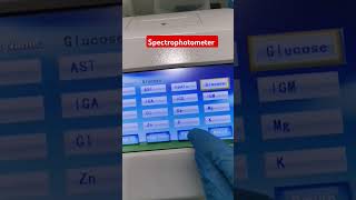 Using Spectrophotometer for blood Chemistry chem10 laboratory mls cls medtechstudent medtech [upl. by England]