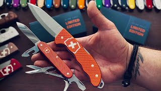 Victorinox Hunter Pro Alox amp Pioneer X Limited Edition 2021  Tiger Orange [upl. by Eelyac]