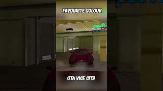 Getting Favourite Colour Car in GTA Vice City shorts memories childhood [upl. by Blasius]