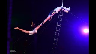 Aerial Cradle Duo Acrobatics Circus Act Variety Show Entertainment performance Part Event [upl. by Edijabab]