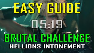 Final Fantasy 7 Rebirth  EASY WAY to defeat BRUTAL CHALLENGE HELLIONS INTONEMENT [upl. by Waddington469]