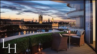 Inside a £3800000 Modern Central London Apartment with Parliament and Thames Views The Corniche [upl. by Cyrano]