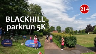 Treadmill Virtual Run 214 Blackhill parkrun Consett Durham UK [upl. by Furlani]