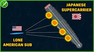 1 US Sub Sinks a Japanese Supercarrier  Sinking of Shinano Documentary [upl. by Abita]