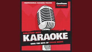 Landslide Originally Performed by Stevie Nicks Karaoke Version [upl. by Adi]