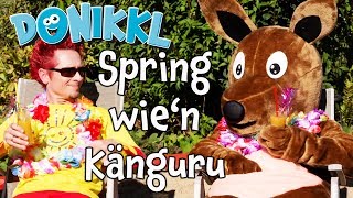 ♫ Kinderlied ♫ Spring wien Känguru ♫ DONIKKL Kinderlieder ♫ Singen Tanzen Bewegen [upl. by Yren]