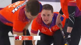 Draw 4  2022 Tim Hortons Brier  McEwen MB vs Gunnlaugson WC3 [upl. by Justino]