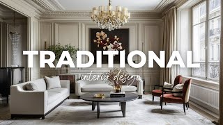 Traditional Interior Design Designing Spaces That Last Through the Ages [upl. by Enej]