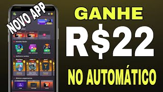 Novo App Para Ganhar Dinheiro no Automático Aplicativo Pagando Via Pix e Paypal [upl. by Schug80]