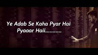 Atif Aslam Humain Pyar Hai Pakistan Se Lyrics Full Song 2018 ISPR [upl. by Lsil]