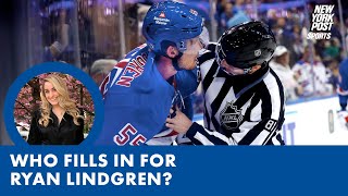 Options on Rangers roster to fill in for Ryan Lindgren [upl. by Gaspard]