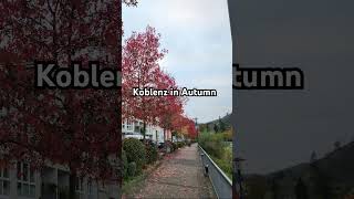 You Should Visit Koblenz This Autumn [upl. by Riggall]