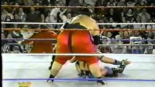 Yokozuna vs Tatanka [upl. by Dorej]