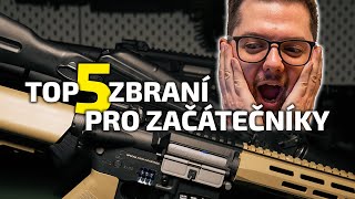 Top 5 airsoftových zbraní pro začátečníky [upl. by Faline]