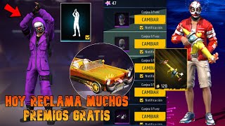 Reclama Recompensa por Iniciar Sesion Hoy Emote Gratis Llega la XM8 de Pollo Loco con Premios en ff [upl. by Kluge165]