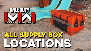 Call Of Duty MW3 2023 All Supply Box Locations Gearhead Trophy Guide [upl. by Olegnaid437]