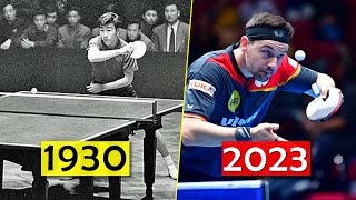 Table Tennis Evolution 19302023 [upl. by Sirtaeb204]