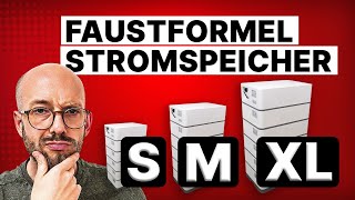 Stromspeicher für PVAnlage – Faustformel für die passende Größe [upl. by Sigismundo422]