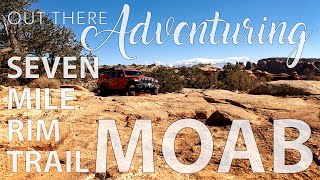 Moabs Amazing Seven Mile Rim Trail Jeep Safari Route [upl. by Yracaz]