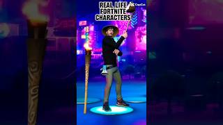 REAL life fortnite characters fortnite trend trending trendingshorts [upl. by Ssalguod555]