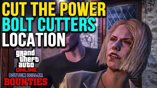 Cut the Power  Bolt Cutters Location  Sabrina Gray GTA 5 Bottom Dollar Bounties [upl. by Anyahc]