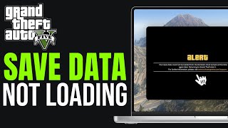 How To Fix Your Save Data Could Not Be Loaded From Rockstar Cloud Servers At This Time GTA V [upl. by Olegnaleahcim]