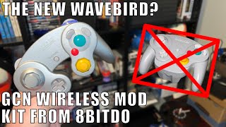 Wavebird Killer  8BitDo Wireless Mod Kit For GCN Controller [upl. by Kcirttap266]