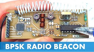 The simplest BPSK DSSS Radio Beacon with SDR demodulation [upl. by Syst]