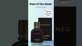 Deal of The Week  Dolce and Gabbana Pour Homme Intenso 125ml  Dscentsationng perfume beauty [upl. by Pitt]