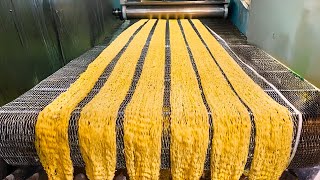 How RAMEN NOODLES Are Made  Making 320 MILLION Noodles Every Day [upl. by Ahsiakal]