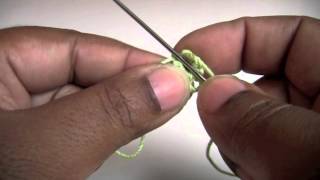 Tat Tat Tatting Part 23 BEGINNER NEEDLE TATTING [upl. by Richarda282]