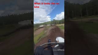 On bike vs off bike comparison dirtbike bigjumps tc85 pov [upl. by Collbaith]