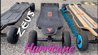 MEEPO HURRICANE VS EVOLVE HADEAN VS OWNBOARD ZEUS all terrain only [upl. by Idnic624]