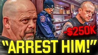 SHOP INVADING SCAMMERS on Pawn Stars BIG FIGHTS [upl. by Dadivitan]